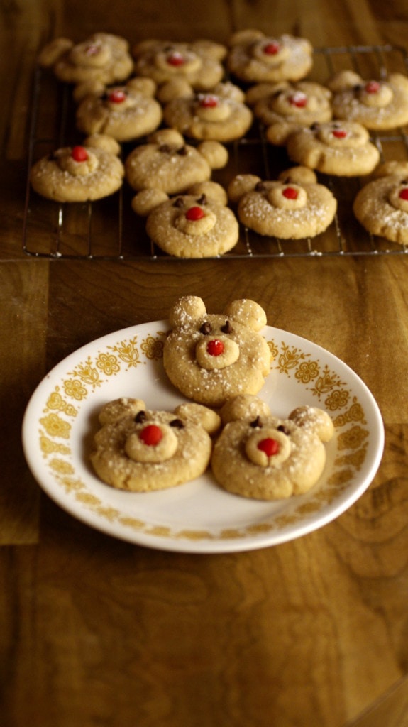 Cinnamon Polar Bear cookies