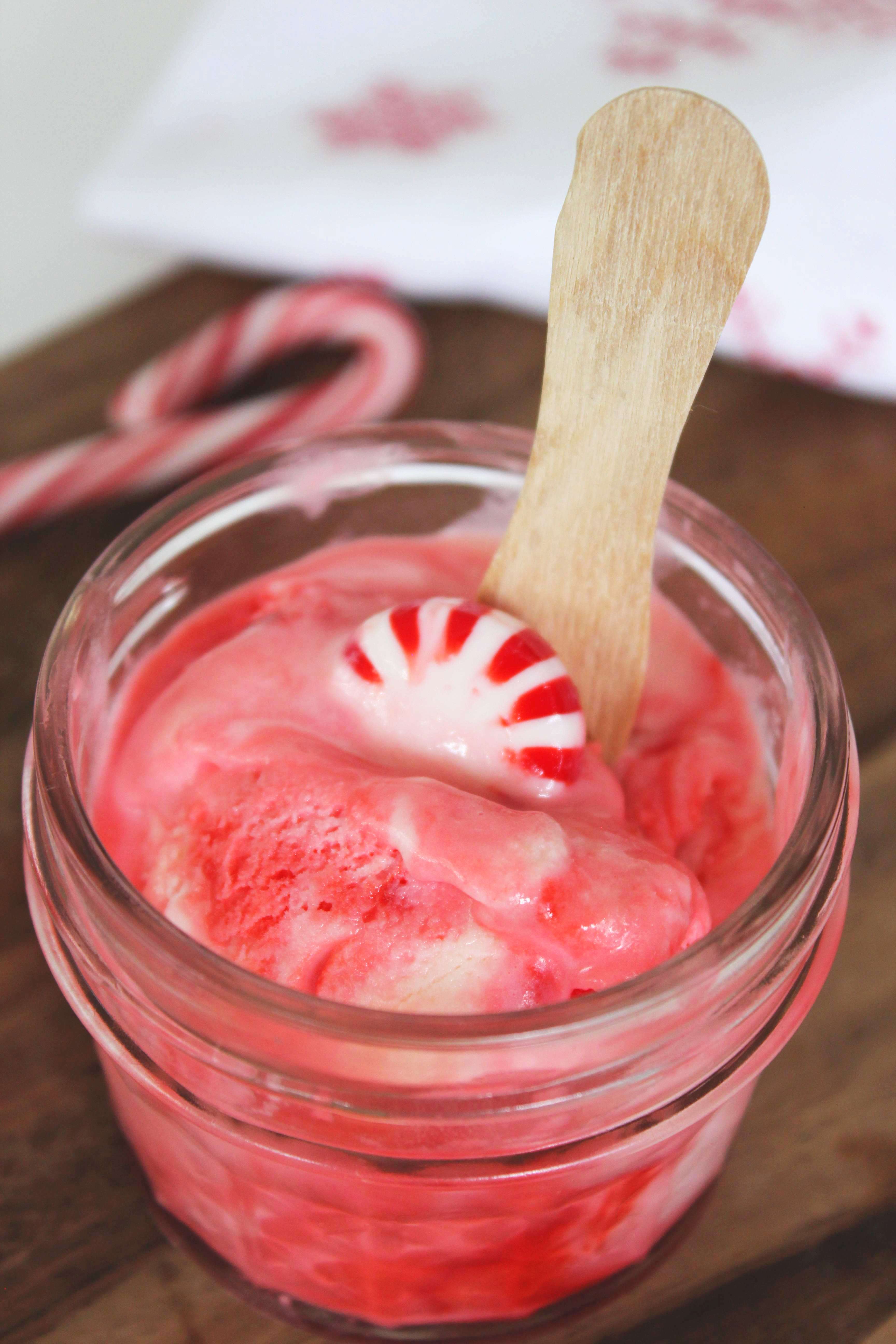 Peppermint Ice Cream No Churn - Baking Beauty