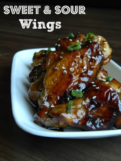 Sweet and Sour Chicken Wings
