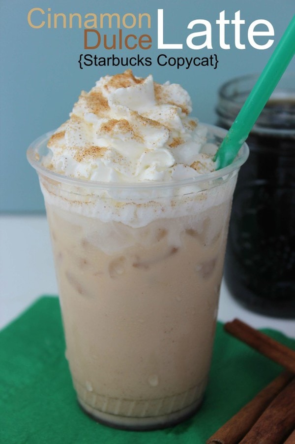 Cinnamon Dolce Latte Starbucks Copycat