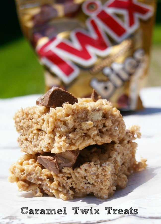 Salted Caramel Rice Krispie Treats