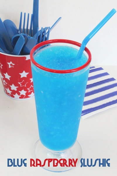 Blue Raspberry Slushie