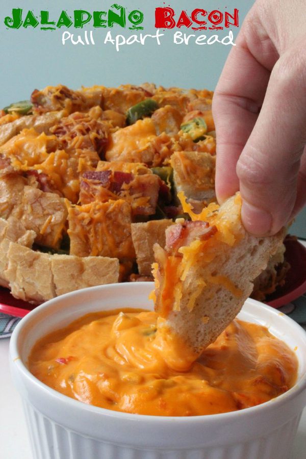 Jalapeno Bacon Pull Apart Bread