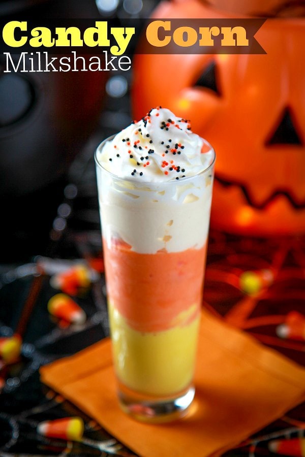 Candy Corn Milkshake 