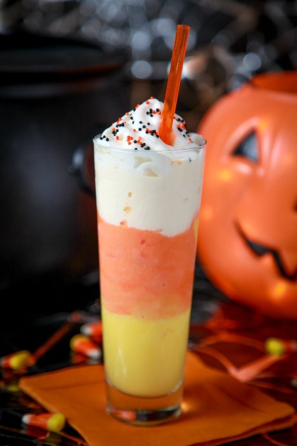 Candy Corn Milkshake 