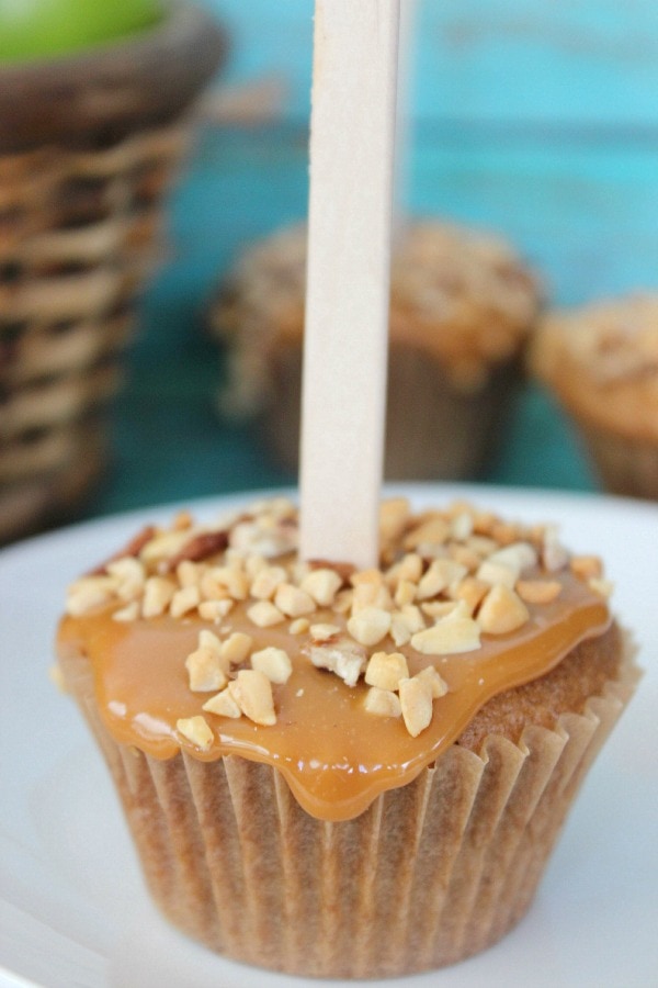 Caramel Apple Cupcakes