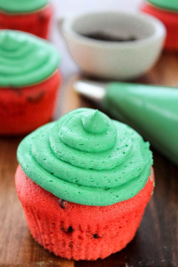 Watermelon Cupcakes