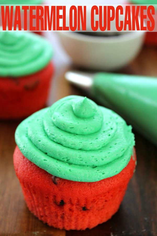 Cute Watermelon Cupcakes Baking Beauty