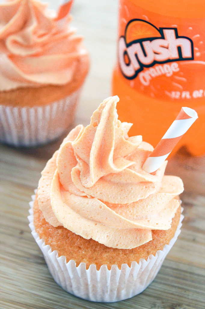 Orange Creamsicle Cupcakes