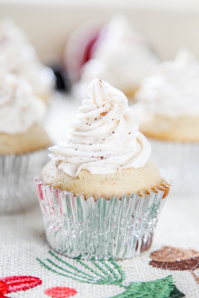 Eggnog Cupcakes