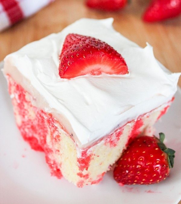 Strawberry Poke Cake