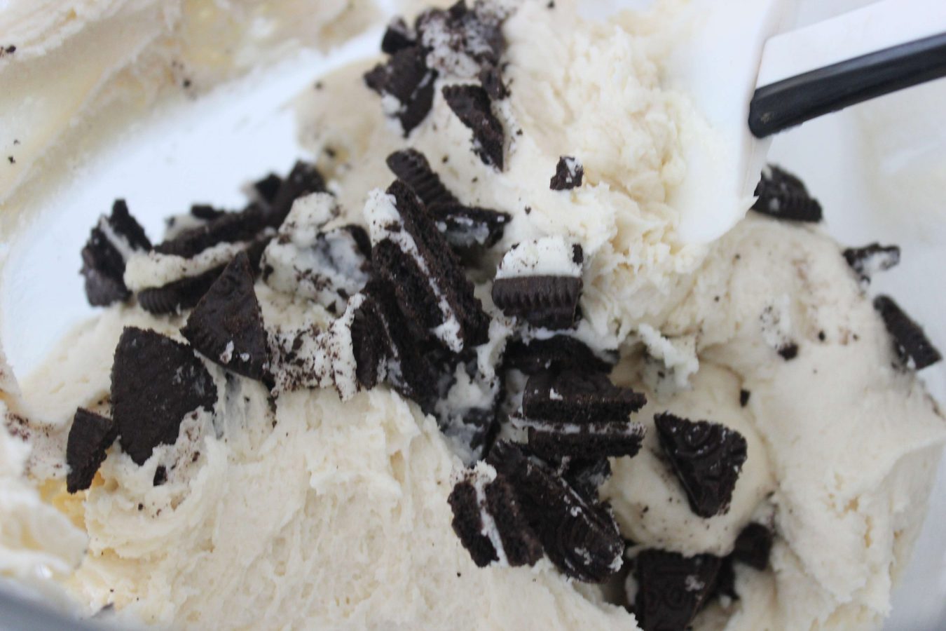 oreo cream cheese cookie batter. 