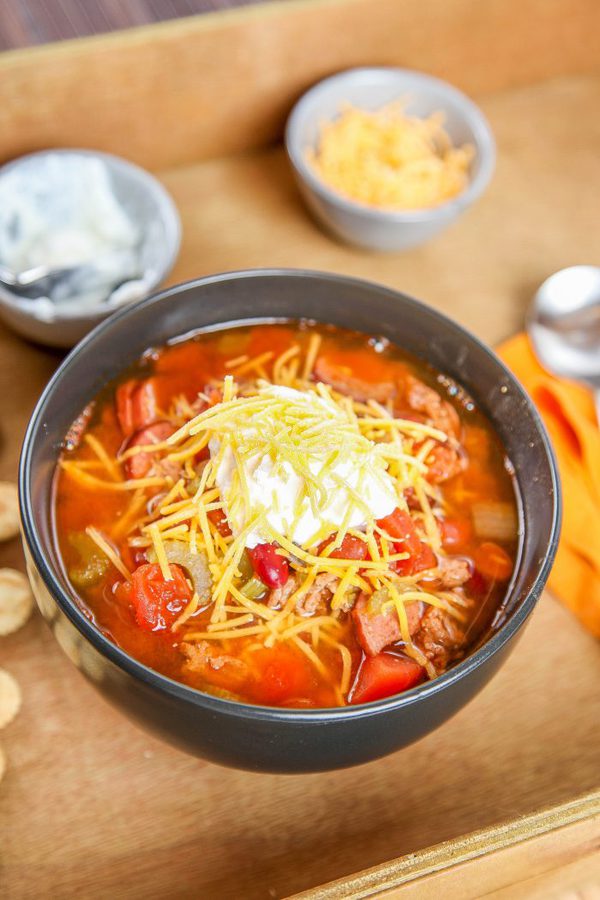 healthy turkey chili slow cooker