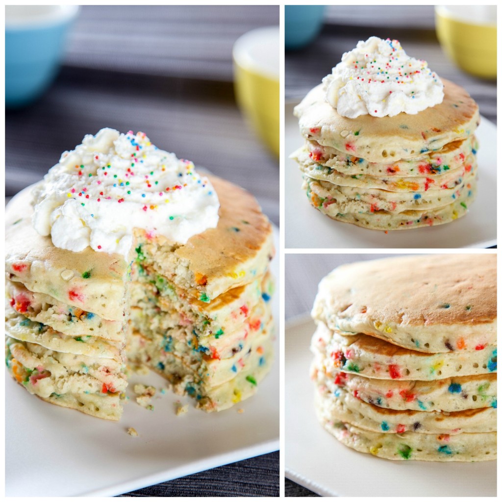 Cake Batter Funfetti Pancakes Baking Beauty