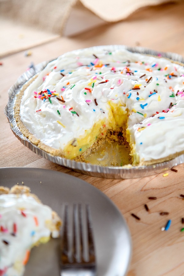 Cake Batter Cream Pie Baking Beauty