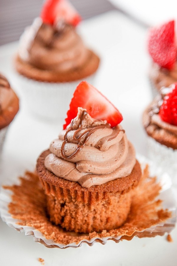 Nutella Cupcakes-image