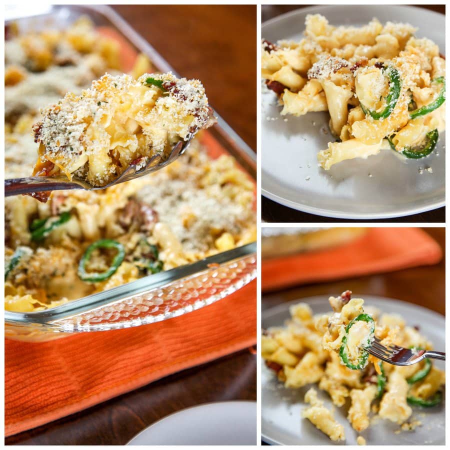 Bacon Jalapeno Popper Mac and Cheese