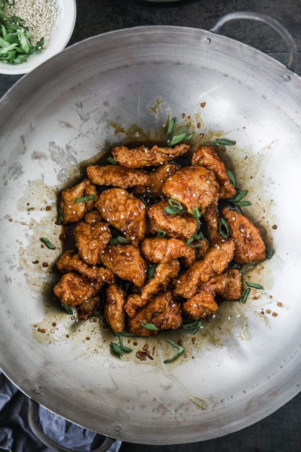 Skinny General Tso's Chicken