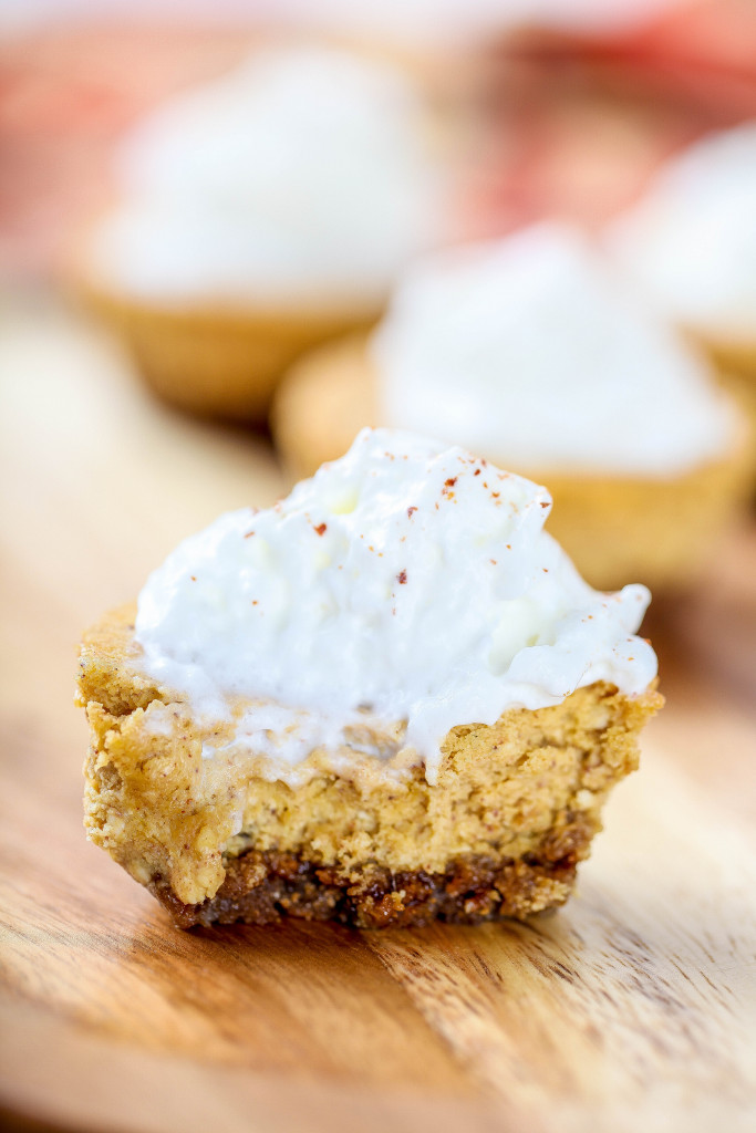 Mini Pumpkin Cheesecakes