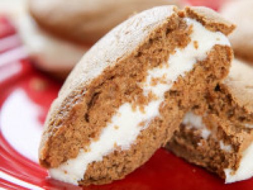 Gingerbread Whoopie Pies Baking Beauty