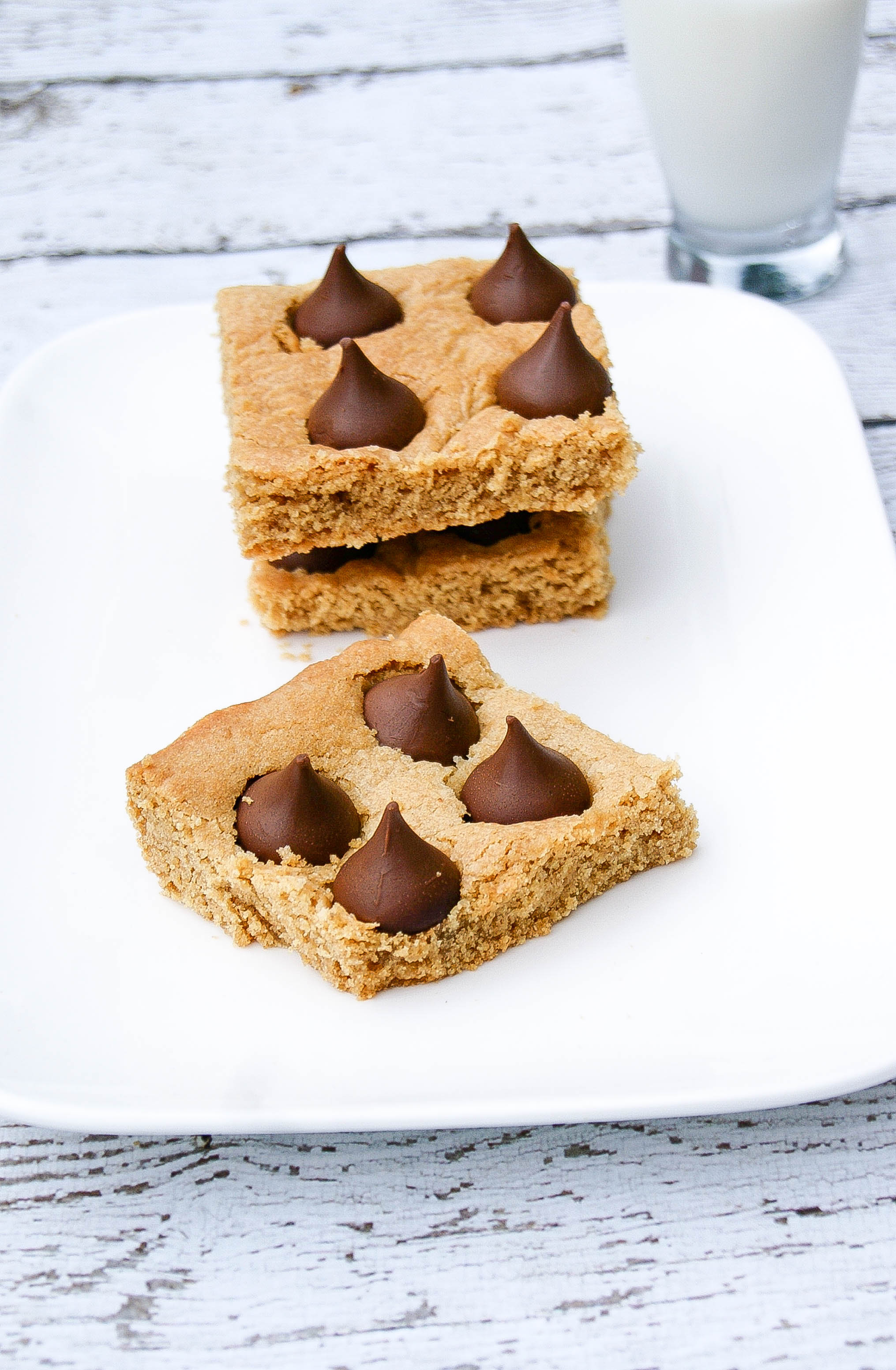 Peanut Butter Blossom Bars Baking Beauty