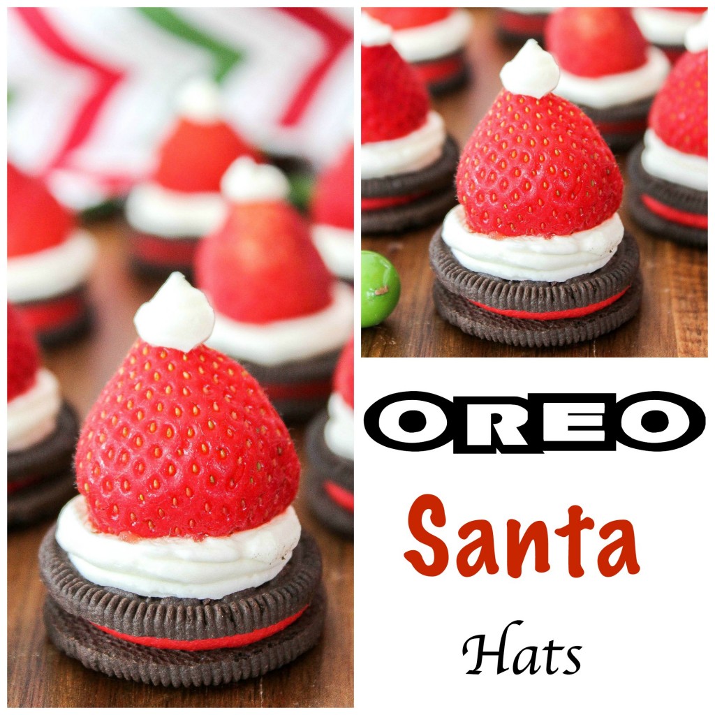 Oreo Santa Hats 