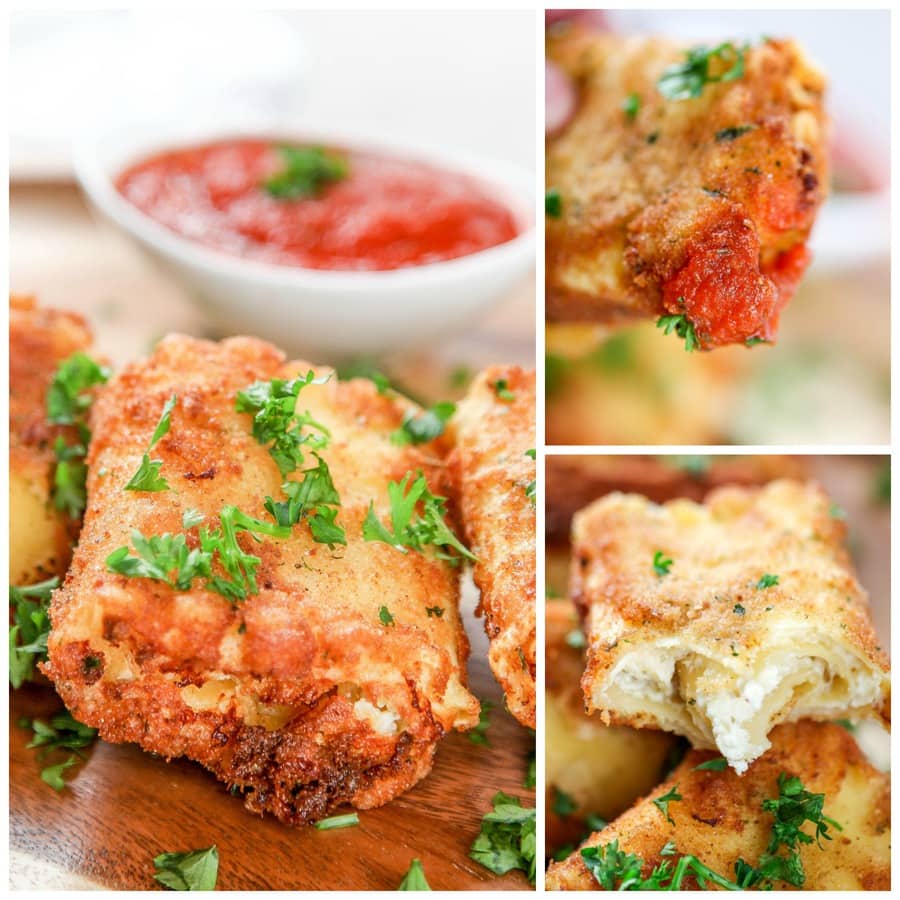 Lasagna Fritta aka Deep Fried Lasagna Baking Beauty