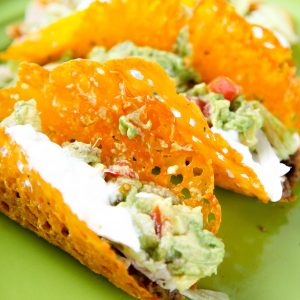 how to make cheese taco shells