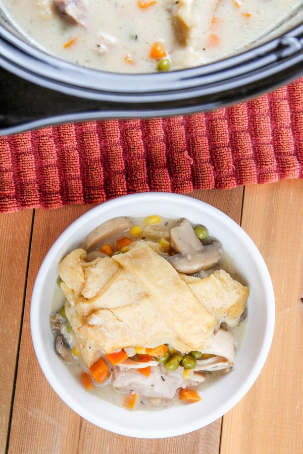 Effortless Slow Cooker Chicken Pot Pie Baking Beauty