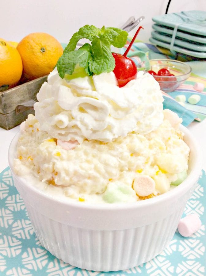 Top 18 frog's eye salad 5 GRANDMA's BEST FROG EYE SALAD - Baking Beauty