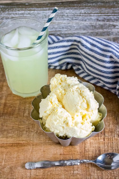 CREAMIEST LEMONADE ICE CREAM Baking Beauty