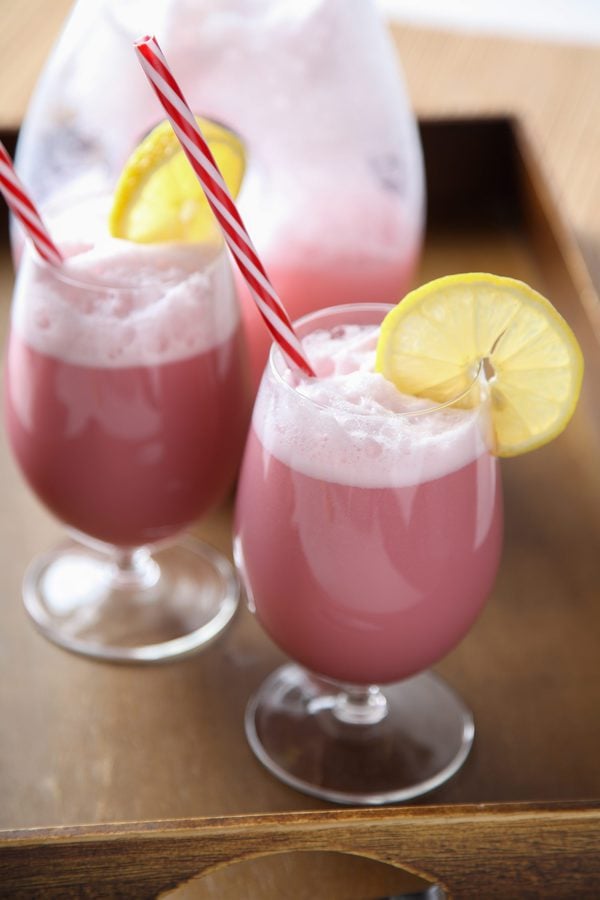 FROTHY RASPBERRY SHERBET PUNCH Baking Beauty