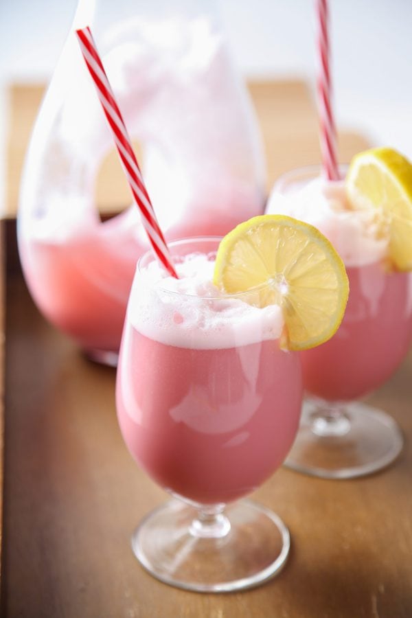 FROTHY RASPBERRY SHERBET PUNCH Baking Beauty