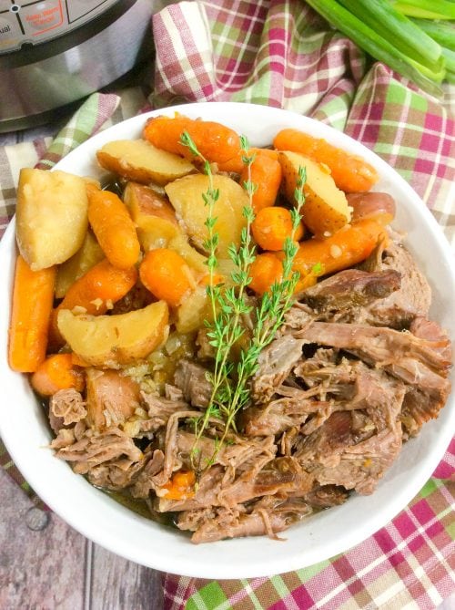 instant pot pot roast recipe