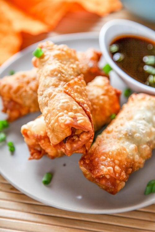 ULTRA CRISPY PHILLY CHEESESTEAK EGG ROLLS Baking Beauty