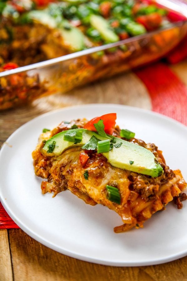 taco lasagna
