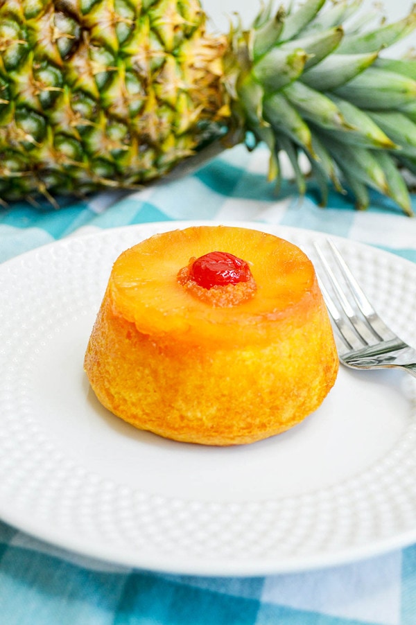 mini pineapple upside down cake recipe