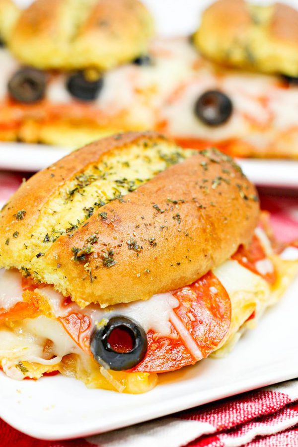 pizza sliders