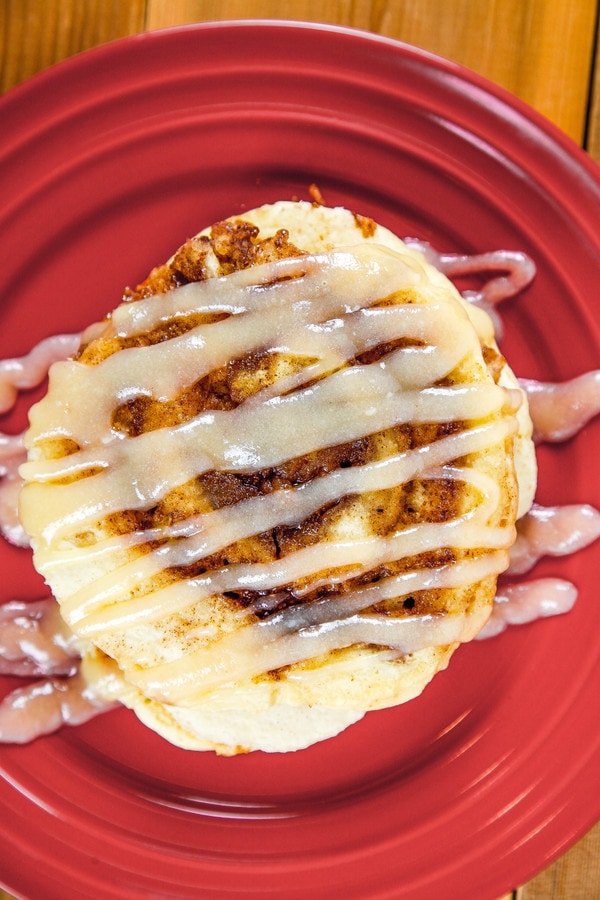 cinnamon roll pancake recipe