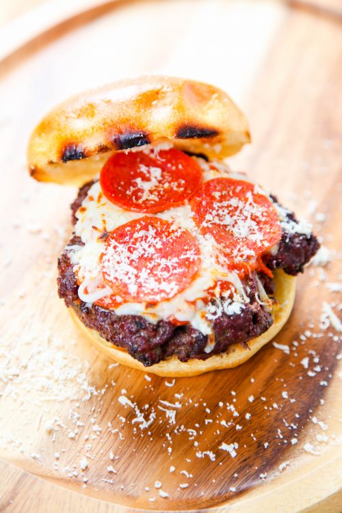 pizza burger