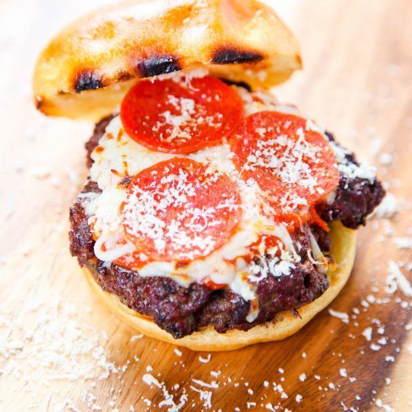 ULTIMATE PEPPERONI PIZZA BURGERS Baking Beauty