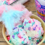 cotton candy flavored ice cream