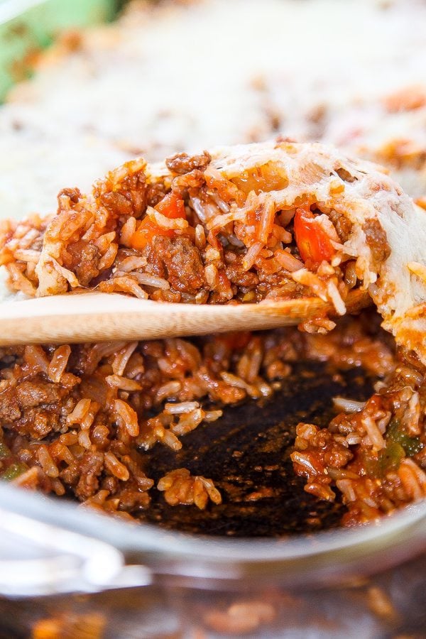 stuffed pepper casserole