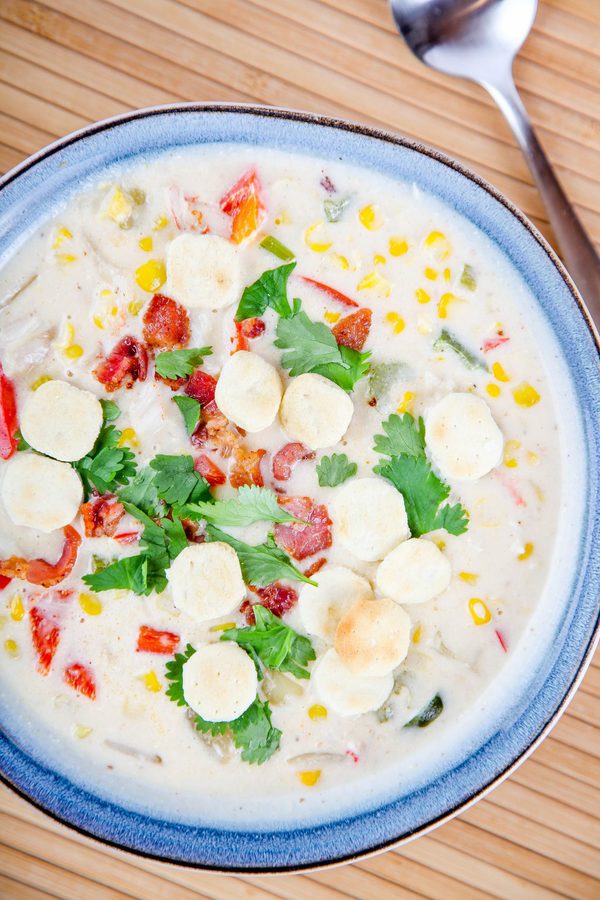 Creamy Crab and Corn Chowder Baking Beauty