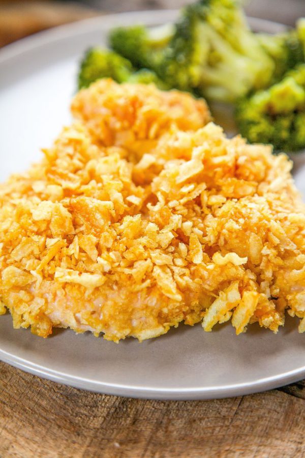 Super Crunchy Potato Chip Chicken Baking Beauty
