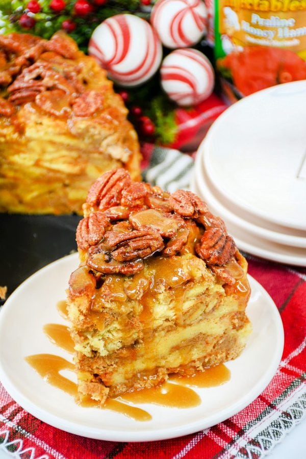 Praline Bread Pudding