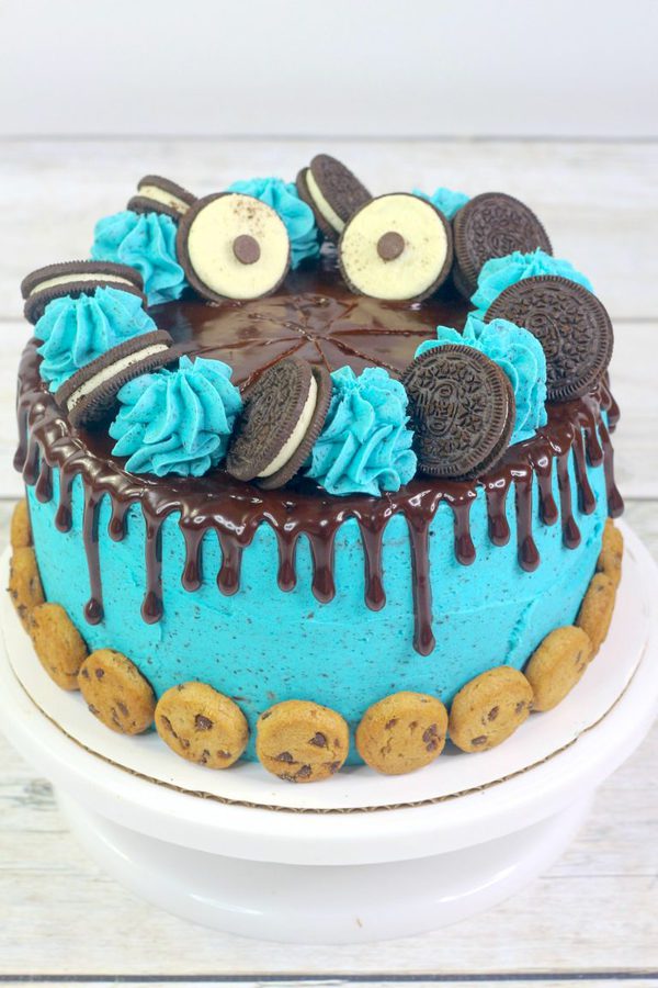 Cookie Monster Cake
