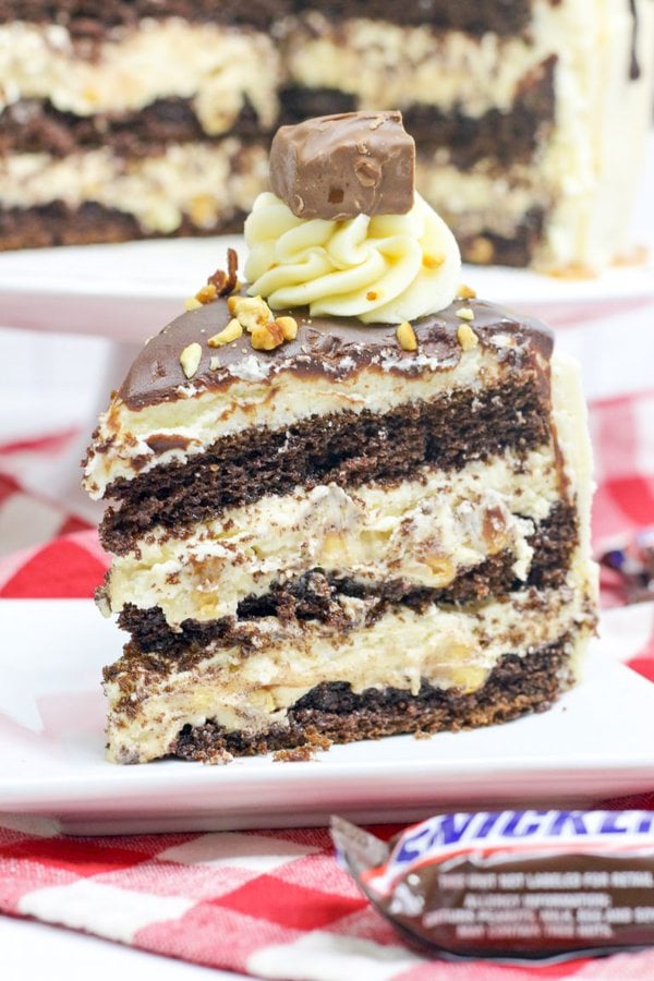 Snickers Cake