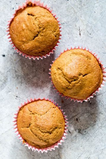 3 butternut squash muffins.
