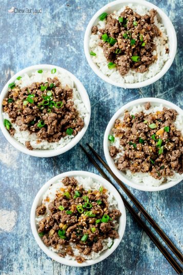 Korean beef bowl ground beef recipe asian beef recipe.
